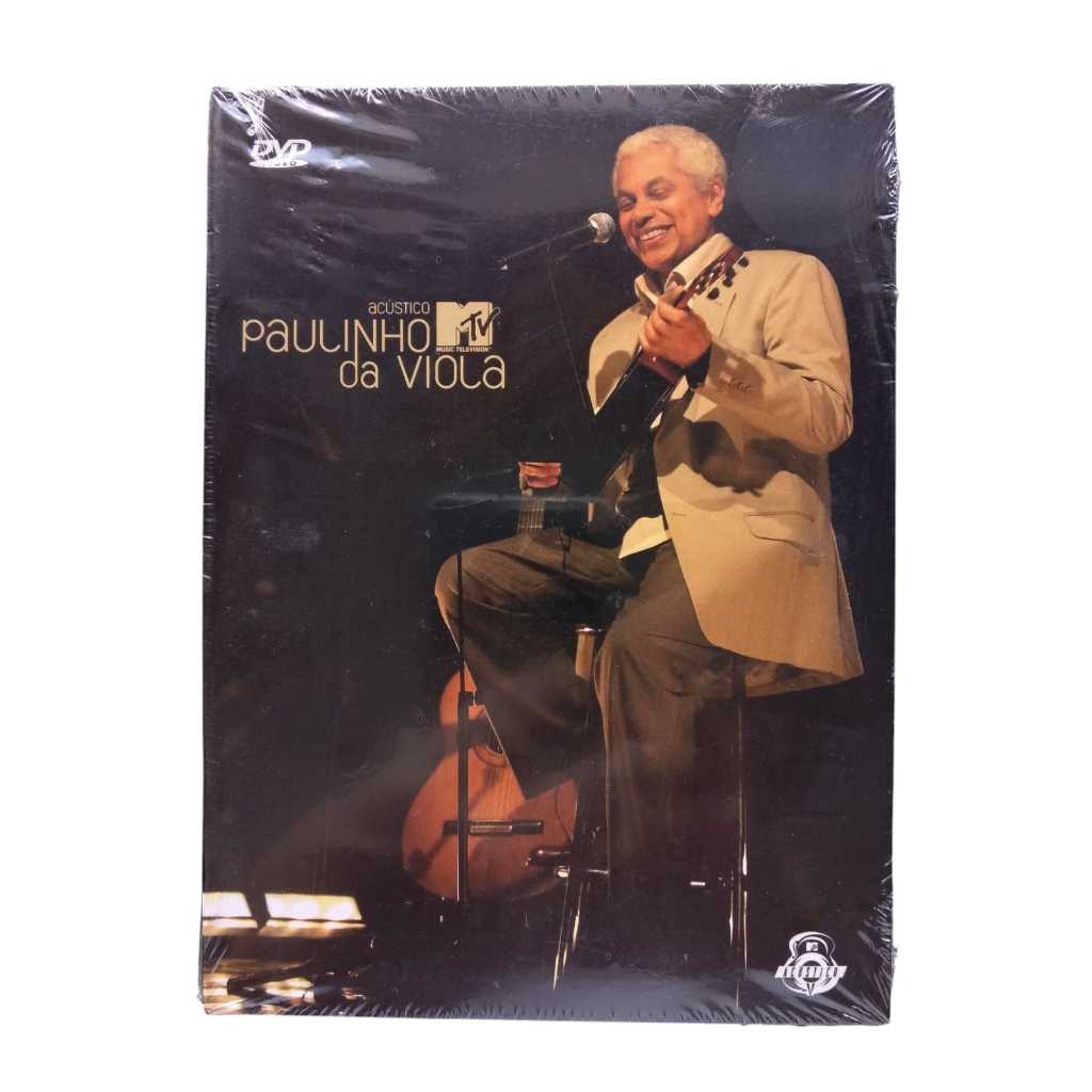DVD Paulinho da Viola Acústico MTV Novo Lacrado