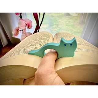 Anel Suporte para Segurar livro Separador de Páginas Gato