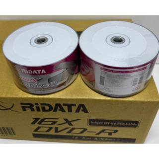 100 MIDIAS DE DVD-R RIDATA PRINTABLE  4.7GB DE 120 MINUTOS. em Oferta na Shopee