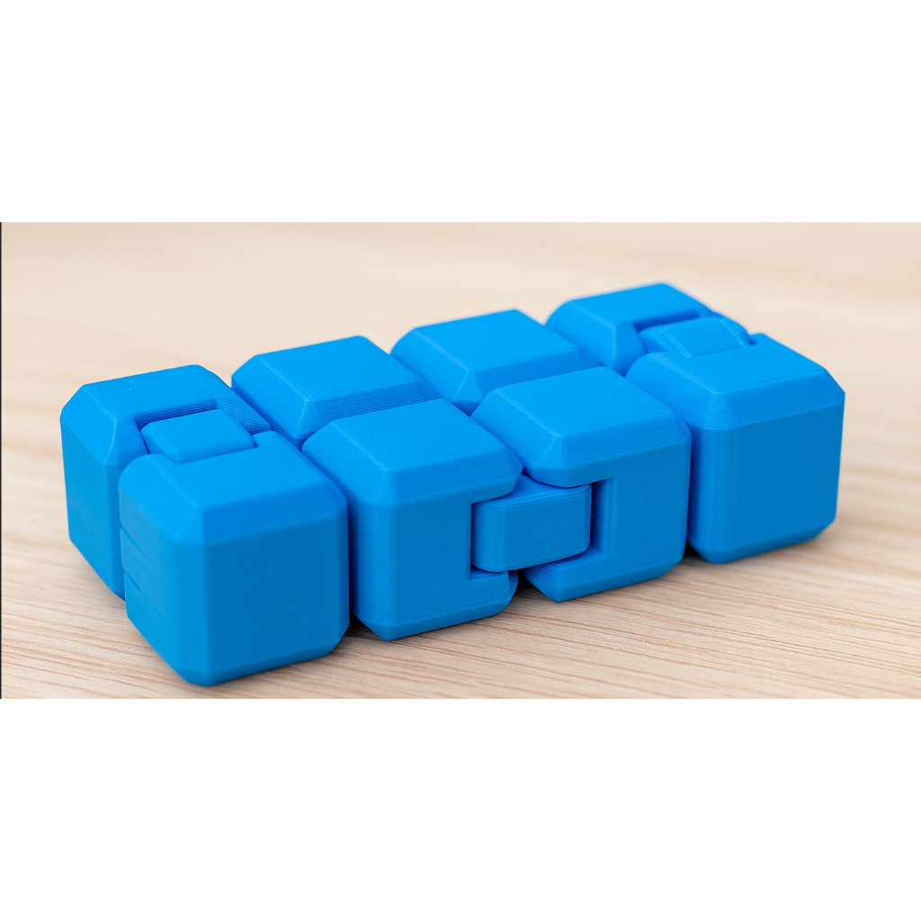 Infinity Cube Anti Estresse Fidget 3D Cubo Sensorial para Ansiedade e Foco