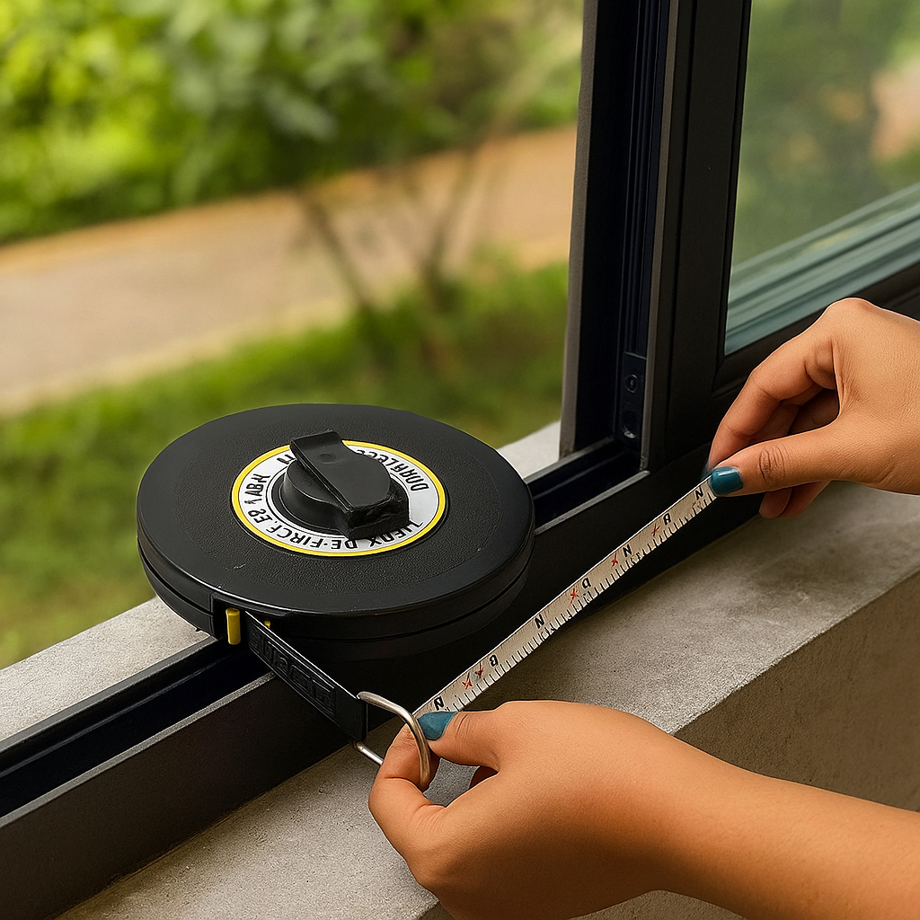 Trena Fibra Vidro 10M 20M Métrica Profissional Alta Precisão Medição Longa Resistência Construção