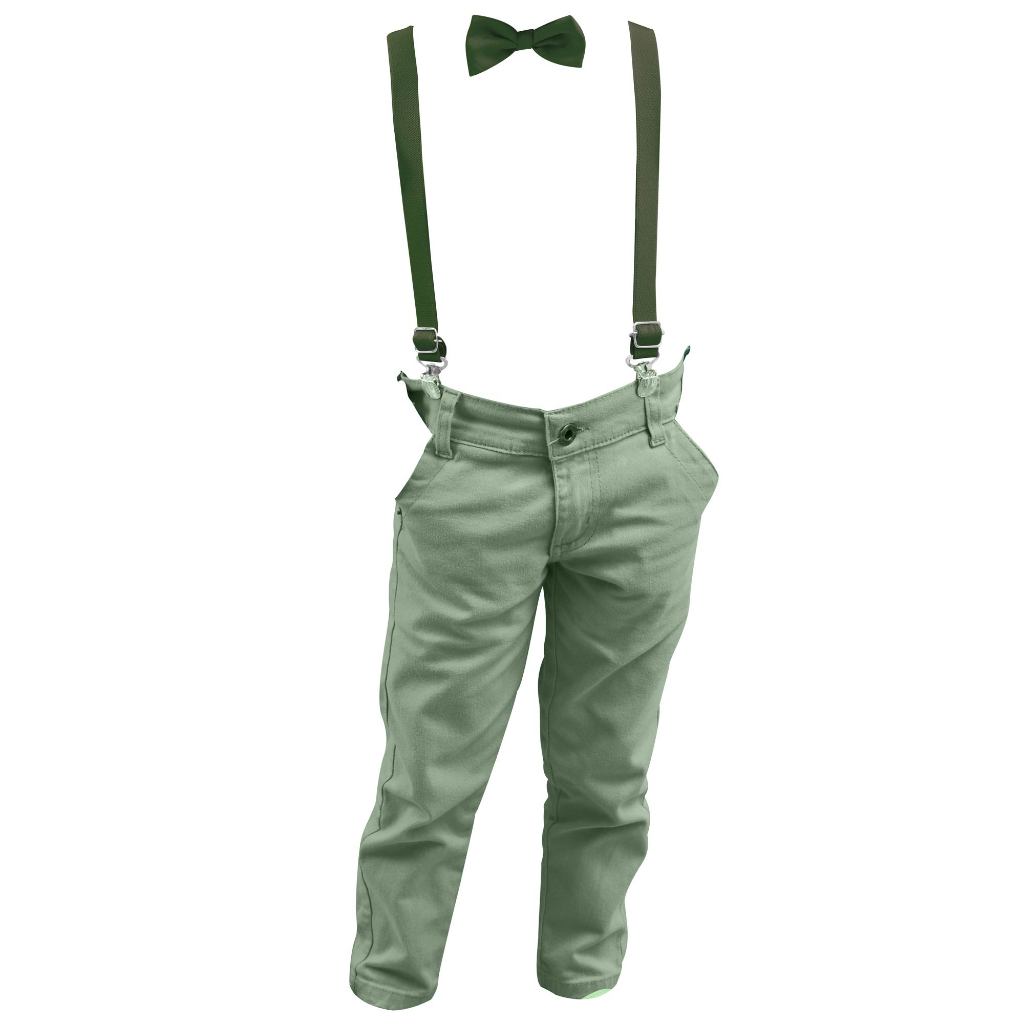 Kit Calça Sarja E Gravata Com Suspensório Acessórios Para Casamento Festa Pagem Combinações em Oferta na Shopee