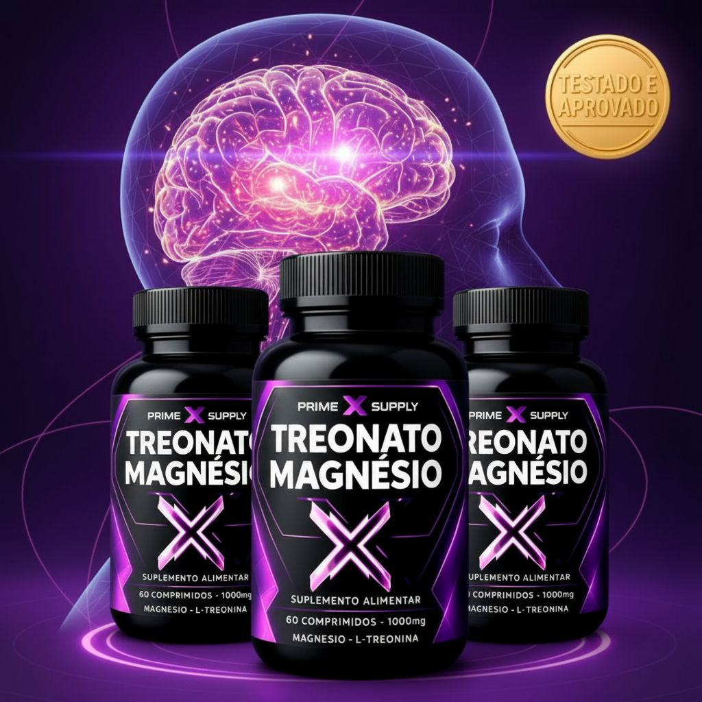 Suplemento Magnésio L - Treonato 1000mg Foco, Memória Aprendizagem 60 Comprimidos Porta Organizador em Oferta na Shopee