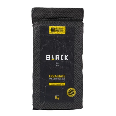 Erva-Mate Chimarrão Black Erva Premium 1kg – Moagem Fina