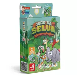 Jogo da Memória e Caça aos Pares Jogo da Selva Educativo Divertido Alfabetizei