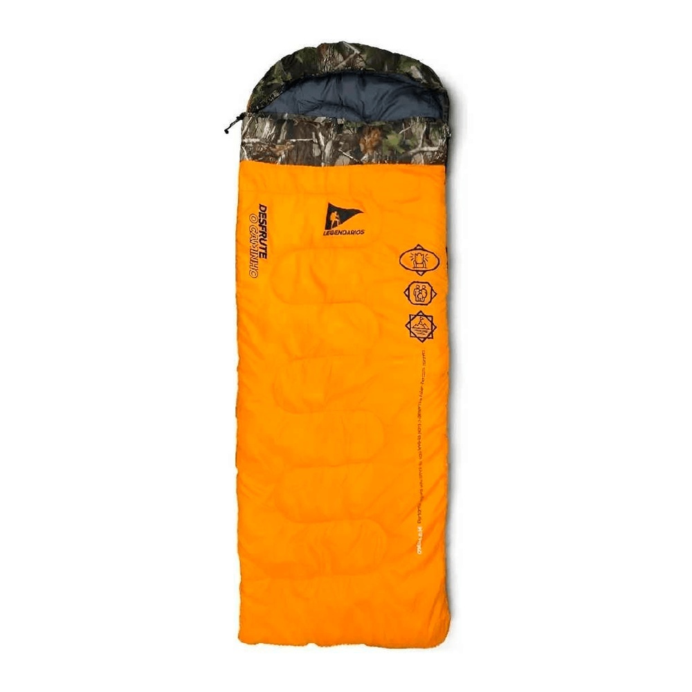 Saco De Dormir Legendários Original Nautika Viper Adulto