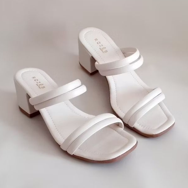 Tamanco Feminino Sandalia Saltinho Medio Confortável