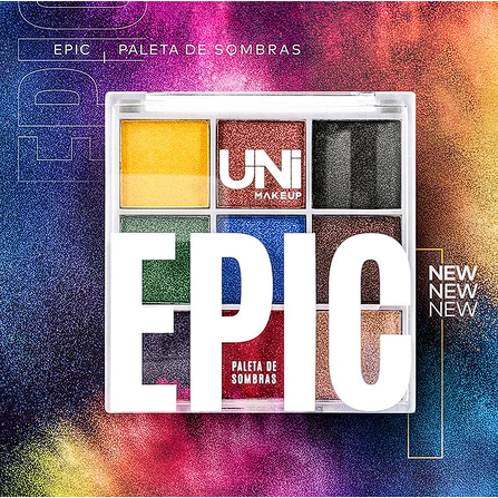 Paleta De Sombras Epic Palette UNI MakeUP