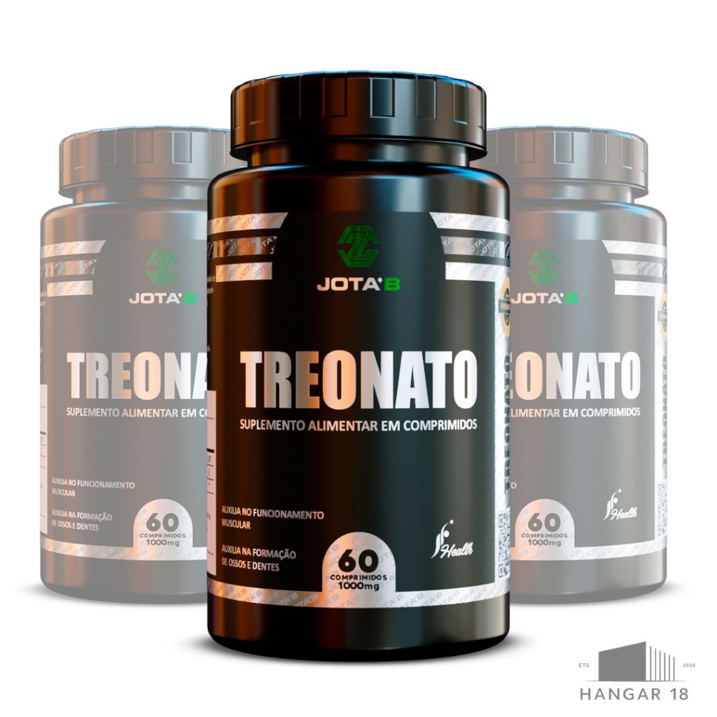 Magnésio L-Treonato 1000mg | 60 comprimidos | Foco, Memória, Concentração e TDH | Suplemento Premium