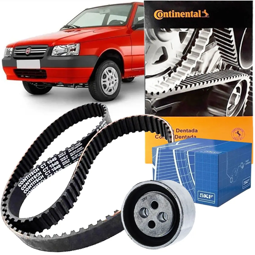 Correia Dentada + Tensor Uno Mille 1.0 8v Fire Flex Original - CONTITECH em Oferta na Shopee
