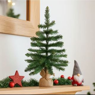 Arvore De Natal Luxo Pinheiro 60 cm Galhos Decoração Pé De Ferro