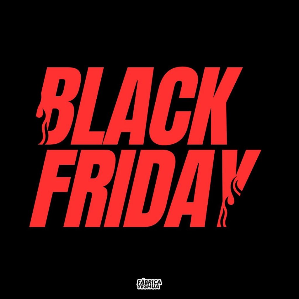 Adesivo Vitrine I Black friday black window I 1x1 metro VENDA MAIS JÁ