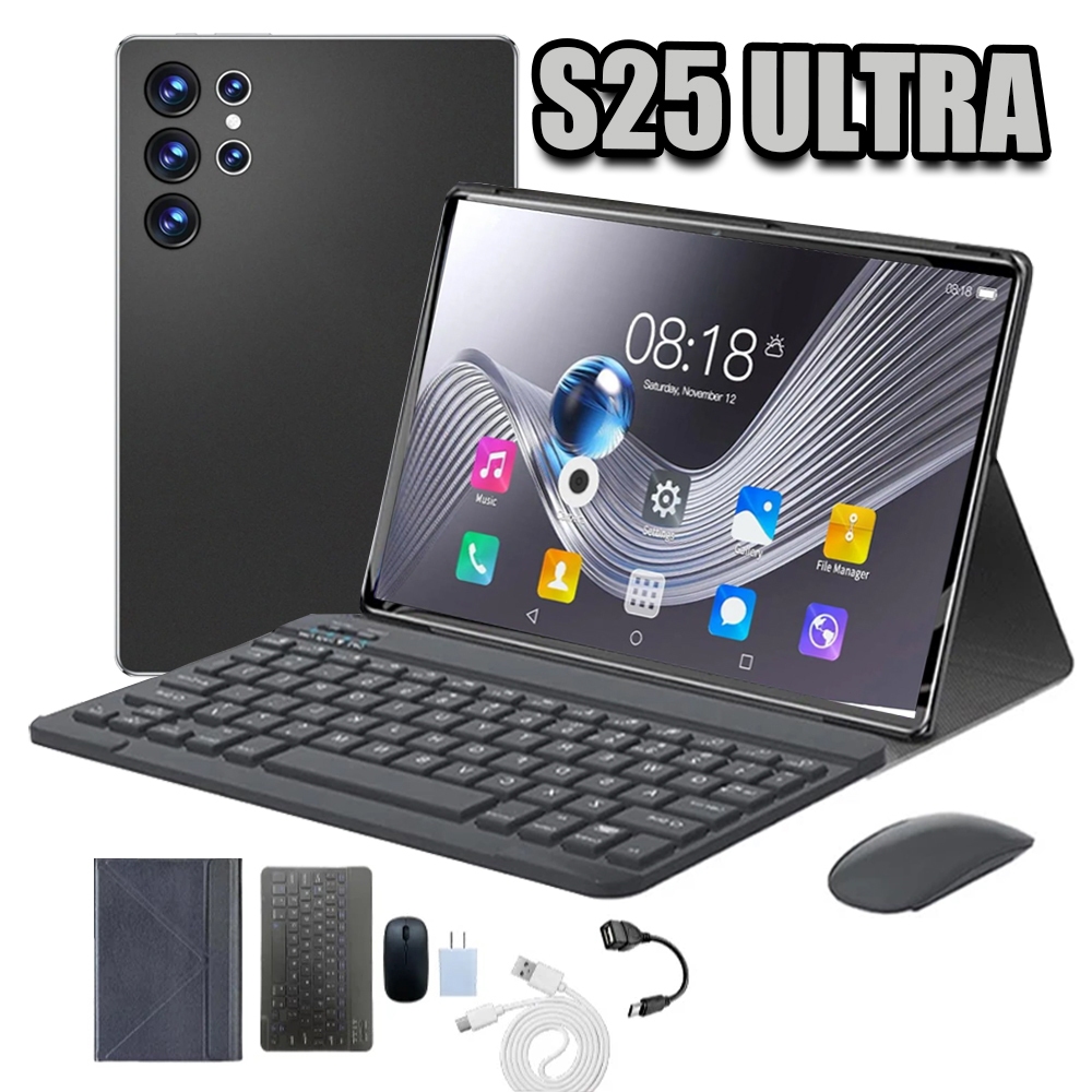 2025 NovoTablet Pad S25 ULTRA 12GB 512GB Android 14 10.1'' Com Chamadas 16MP 32MP