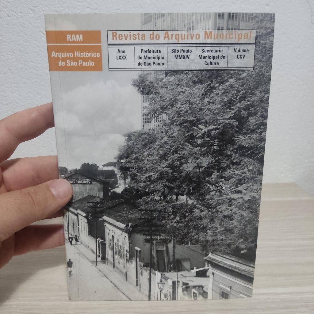 Livro - Revista Do Arquivo Municipal - Arquivo Histórico de São Paulo, Usado, em bom estado de conservação