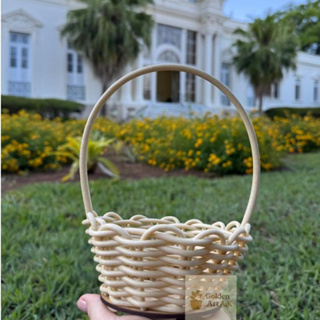 Kit 25 Mini Cestas Fraldeiras em Sintético Para Decoração/Centro de Mesa em Festas - Cores Variadas em Oferta na Shopee