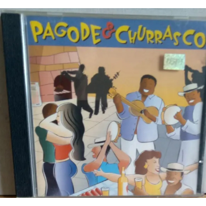 Cd Pagode E Churrasco Samba Vol 1 Impecável