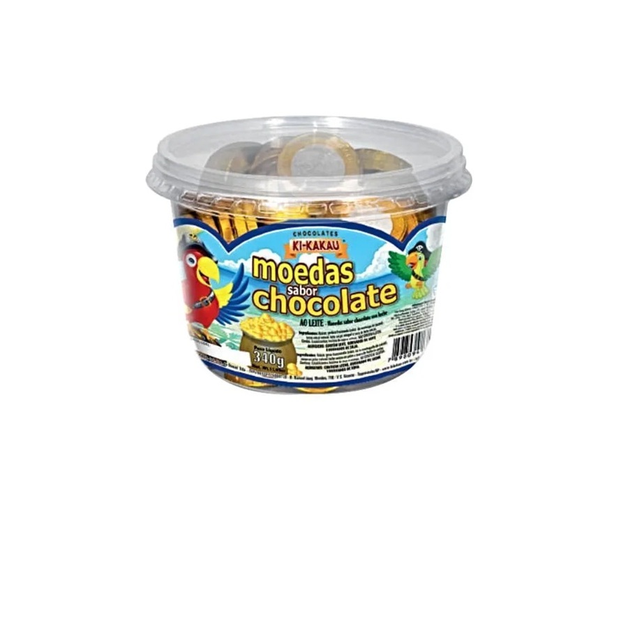 Moedas De Chocolate Ao Leite 330g