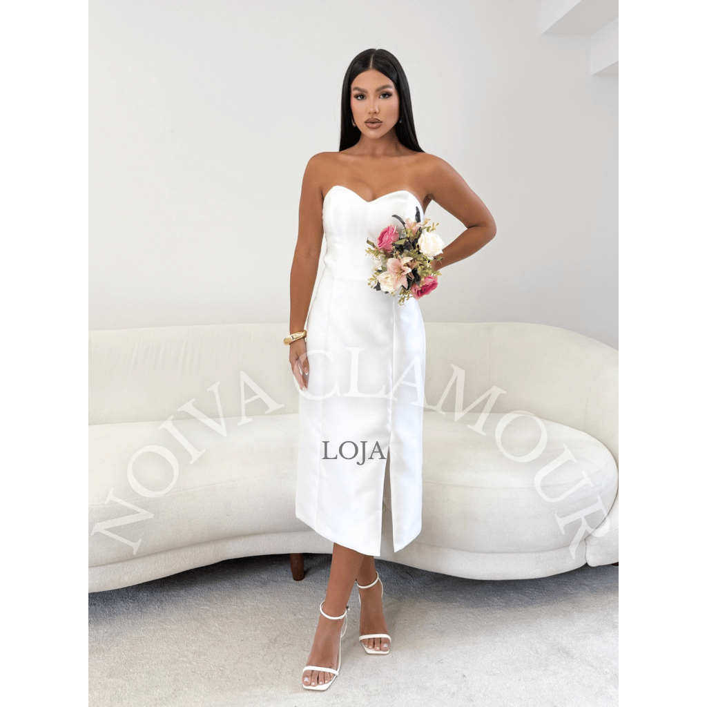 Fotos de Vestido de Casamento Civil - Comprar com Melhor Preço em Vestidos de Casamento