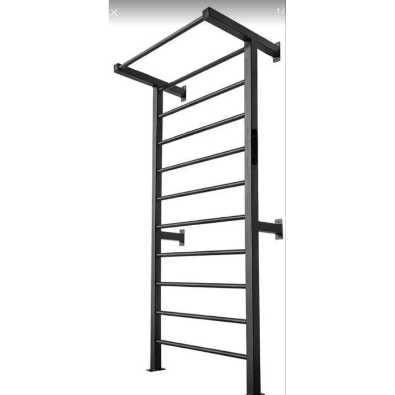 Espaldar de Aço 2, metros  x 80cm para Fisioterapia Alongamento e Treinamento Funcional Suporta 150kg em Oferta na Shopee