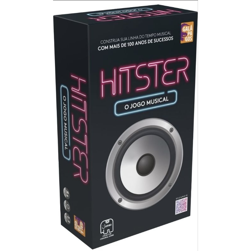 Hitster - Jogo de Tabuleiro - Board Game - Card Game - Jogo de cartas