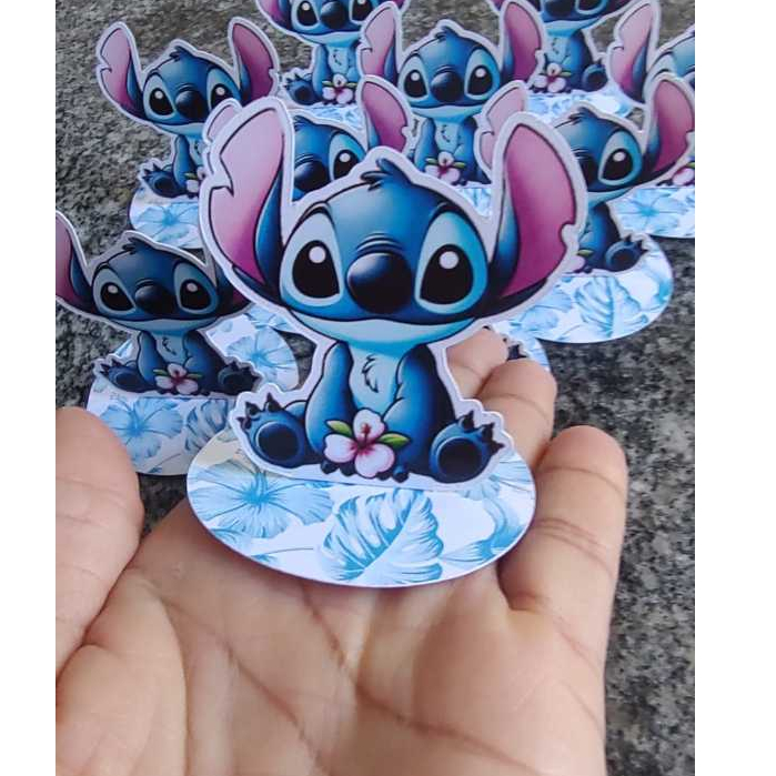 APLIQUES NUTELLA STITCH (FAZEMOS OUTROS TEMAS) em Oferta na Shopee