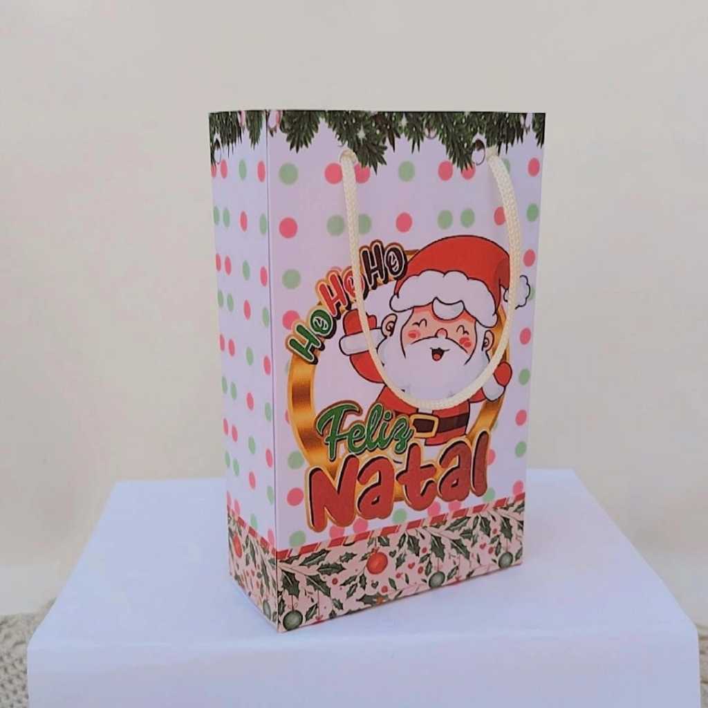 Kit Sacolinha Surpresa Festa Infantil Personalizado Princesa NATAL Lembrancinhas PEGUE E MONTE