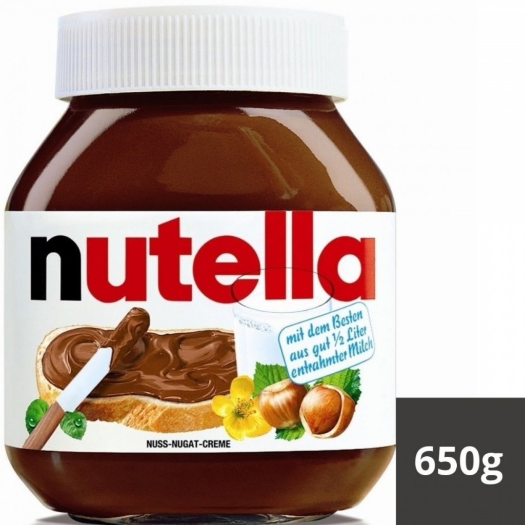 Creme De Avelã Com Cacau 650g Nutella Bolo Festas Doces em Oferta na Shopee