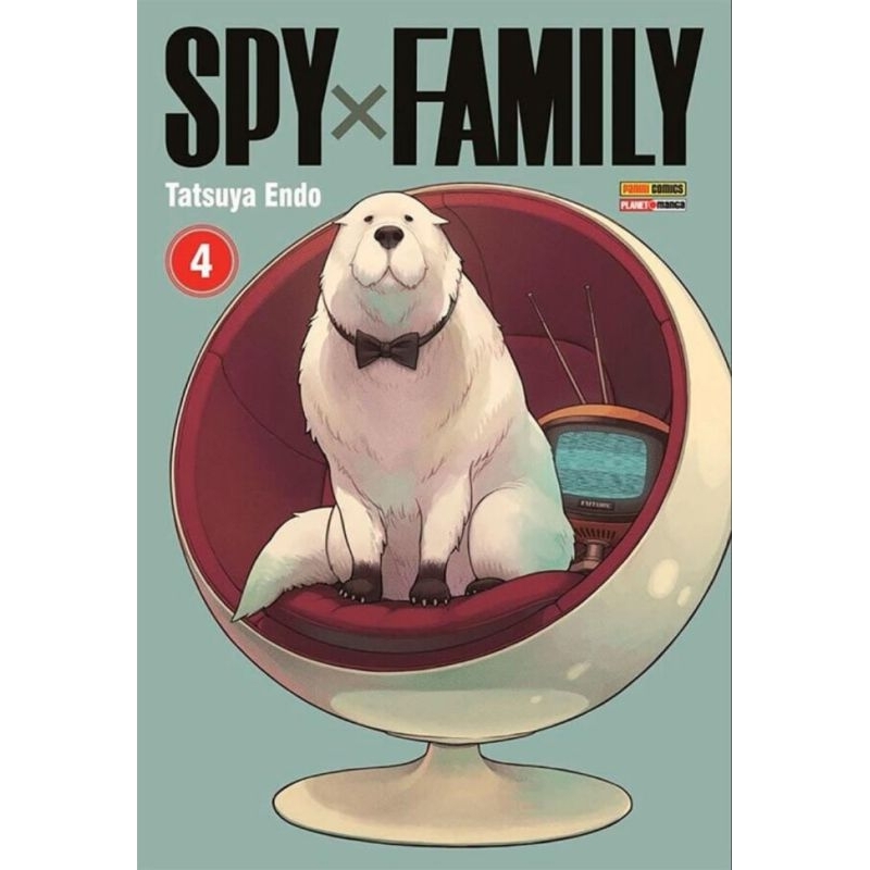 Mangá Spy x Family Vol. 4 – Tatsuya Endo | Panini / Planet Manga | Ação, Comédia e Espionagem