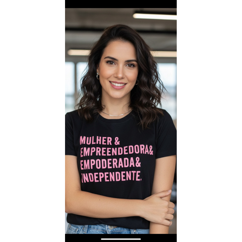 Blusa de Viscolycra Feminina Tamanho Único