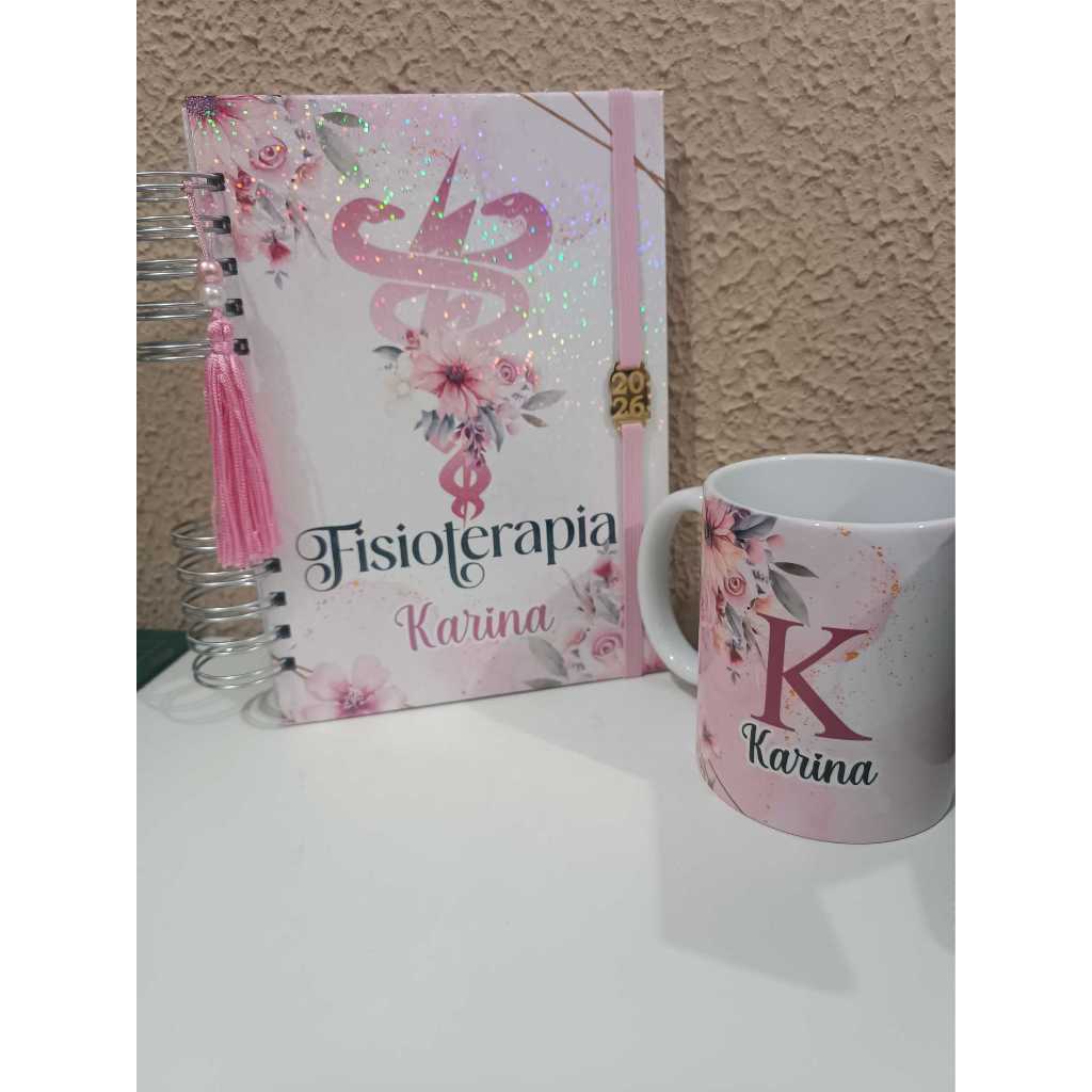 Agenda+ Caneca Personalizada com logo ou foto Agenda com Caneca - Kit Agenda e Caneca- Agenda comercial Agendamento