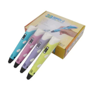 Caneta 3D Impressora Manual Infantil e Adulto Com Filamentos DIY Filamento Plastico Seguro Para Crianças-LUIZA