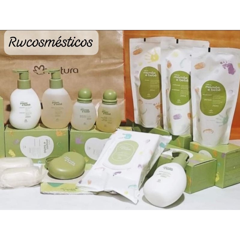 Natura kit Presente Mamãe e bebê