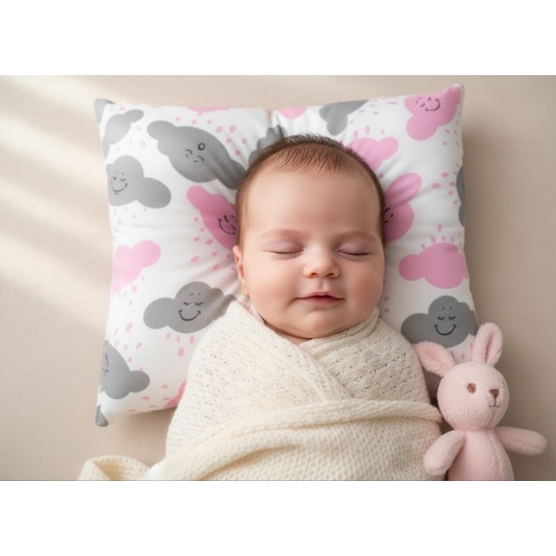 Travesseiro Cabeça Chata recém Nascido Anatomico em Oferta na Shopee