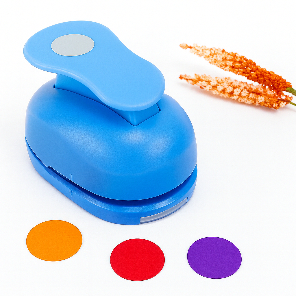 Cortador Furador Papel - Circulo Bola Redondo - 25mm em Oferta na Shopee