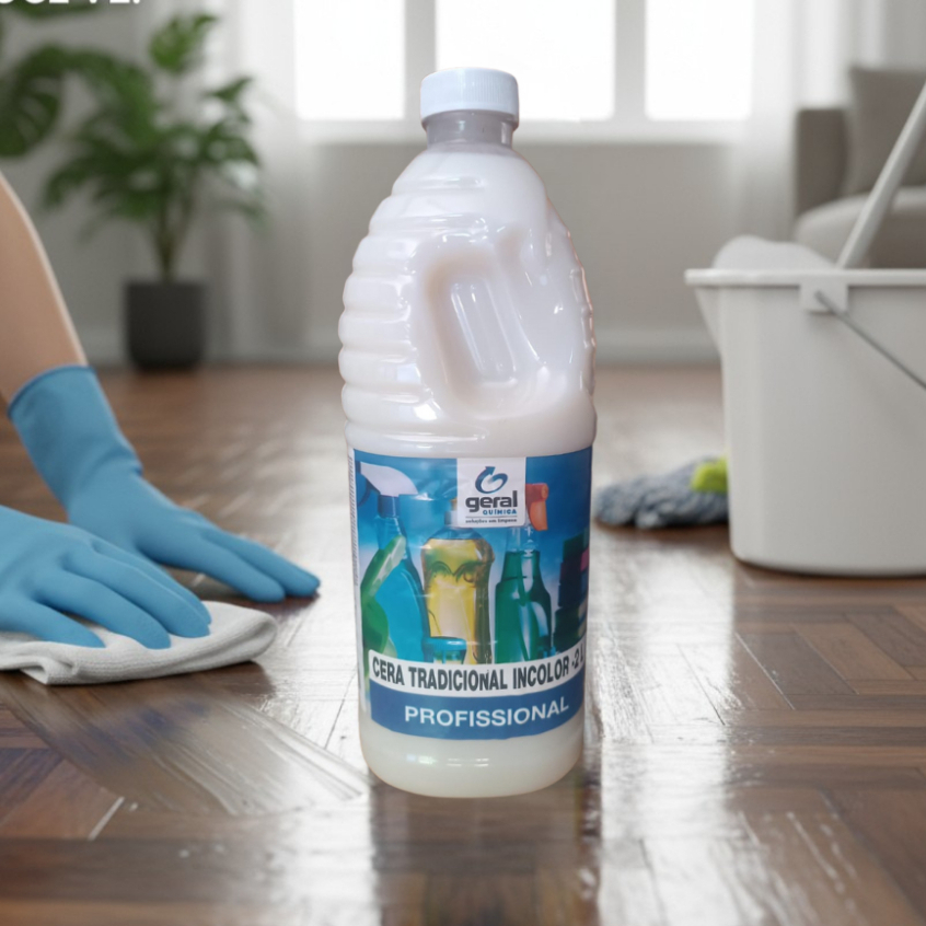 Cera Tradicional Piso Frio ou Madeira - 2 litros em Oferta na Shopee
