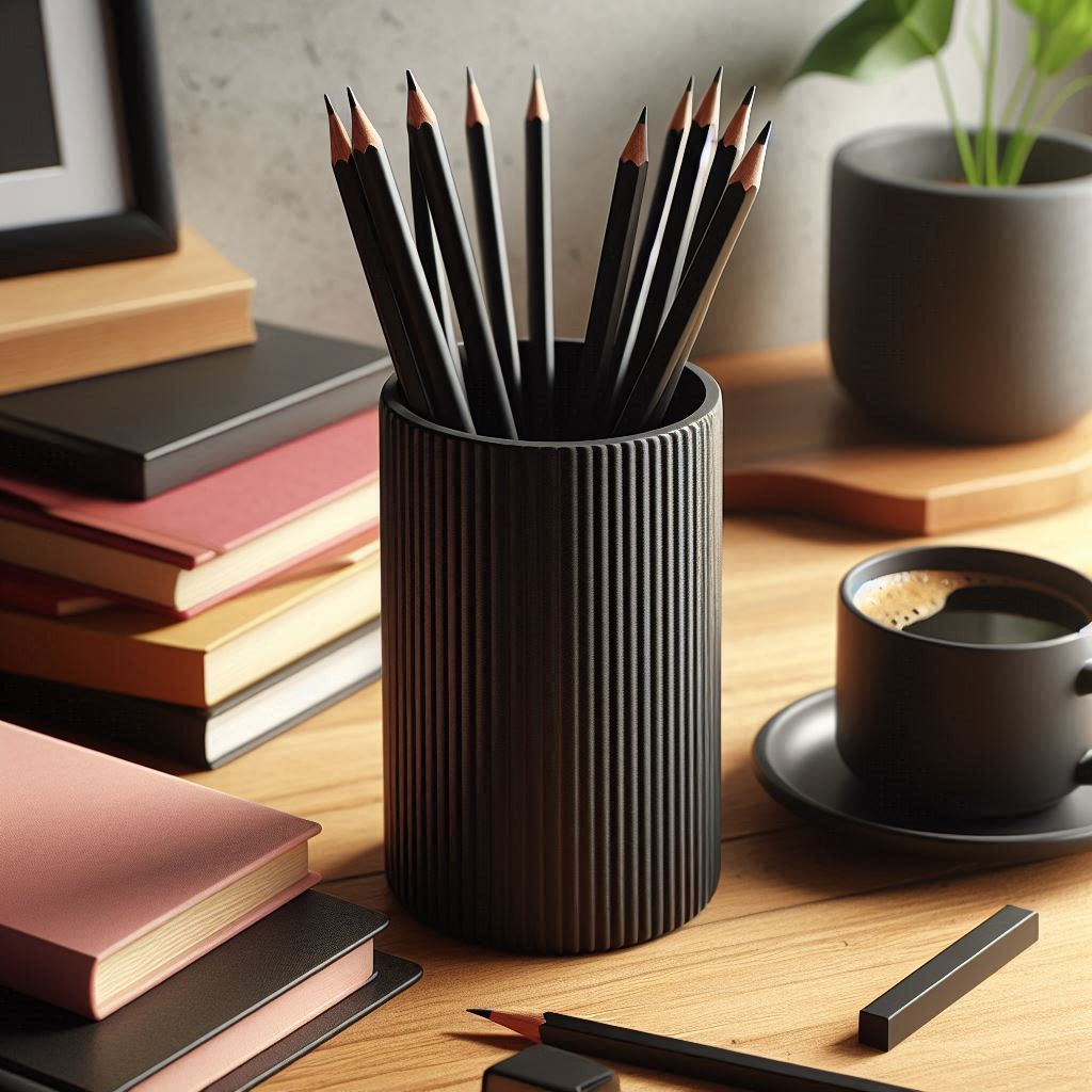Porta-Canetas Lápis Pincéis Moderno Minimalista – Organizador de Mesa Elegante em Oferta na Shopee