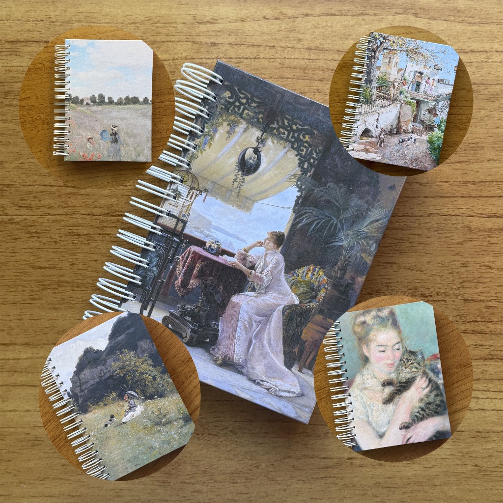 Planner agenda 2026 arte clássica | personalizado | anual, mensal e diário | datado em Oferta na Shopee