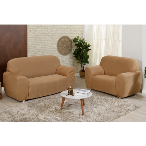 Capa de sofá Malha Gel Coladinha em Malha de 2 e 3 lugares