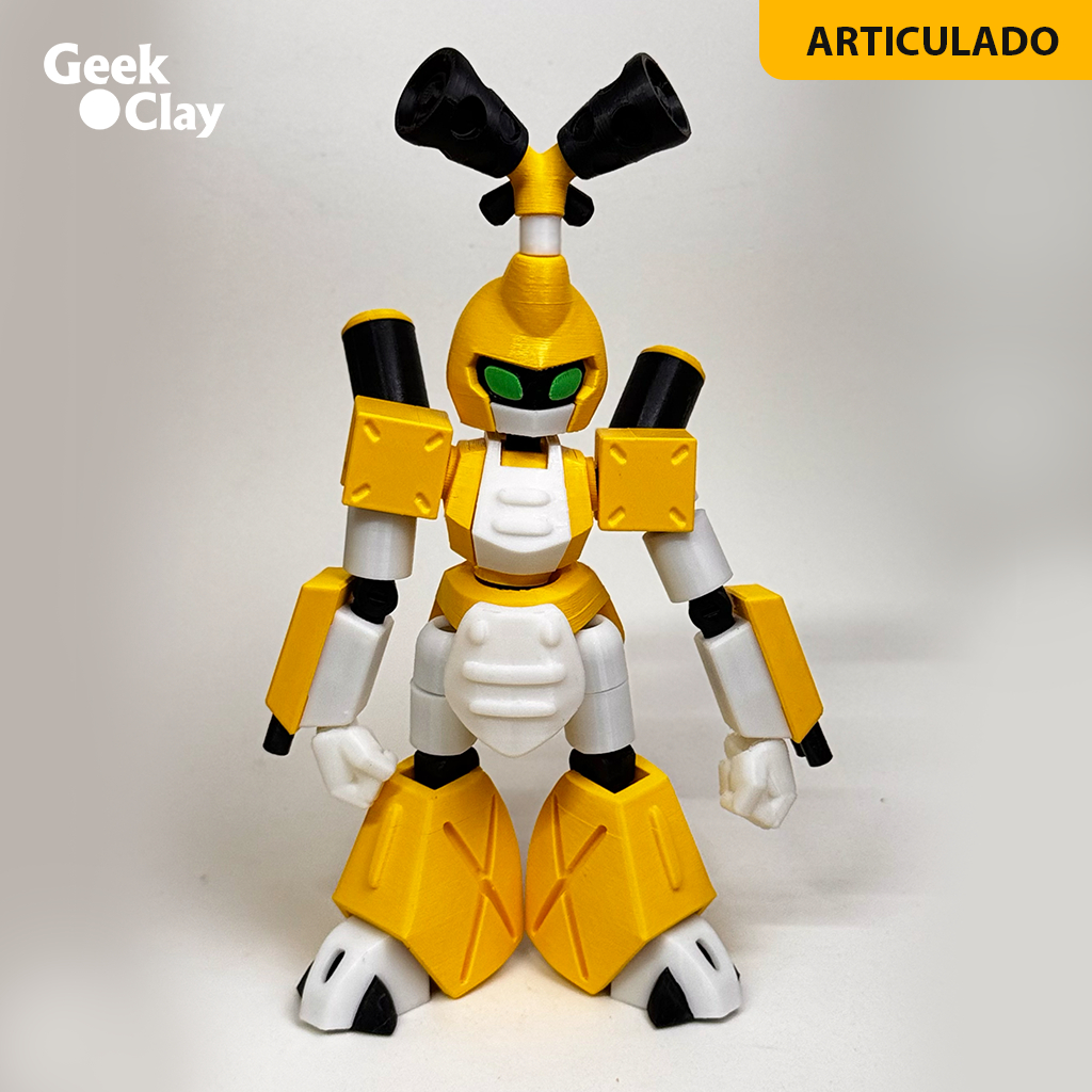 Medabots / Medarot - Metabee - Boneco articulado - Impressão 3D em Oferta na Shopee