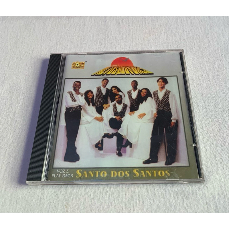 cd ALTOS LOUVORES - santo dos santos 1995 ( raridade )