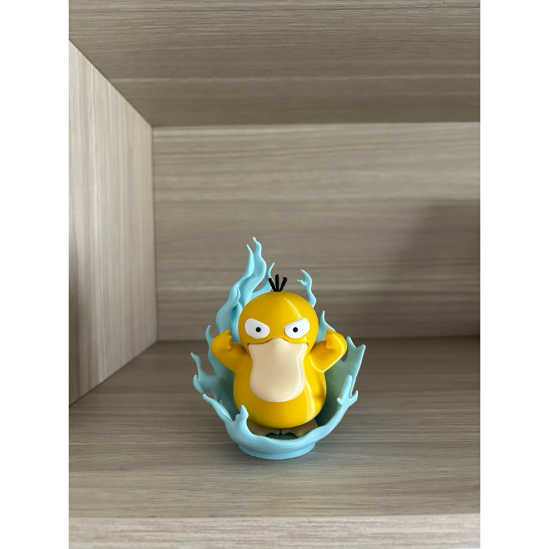 Action Figure Boneco Pokémon Psyduck 3D decorativo