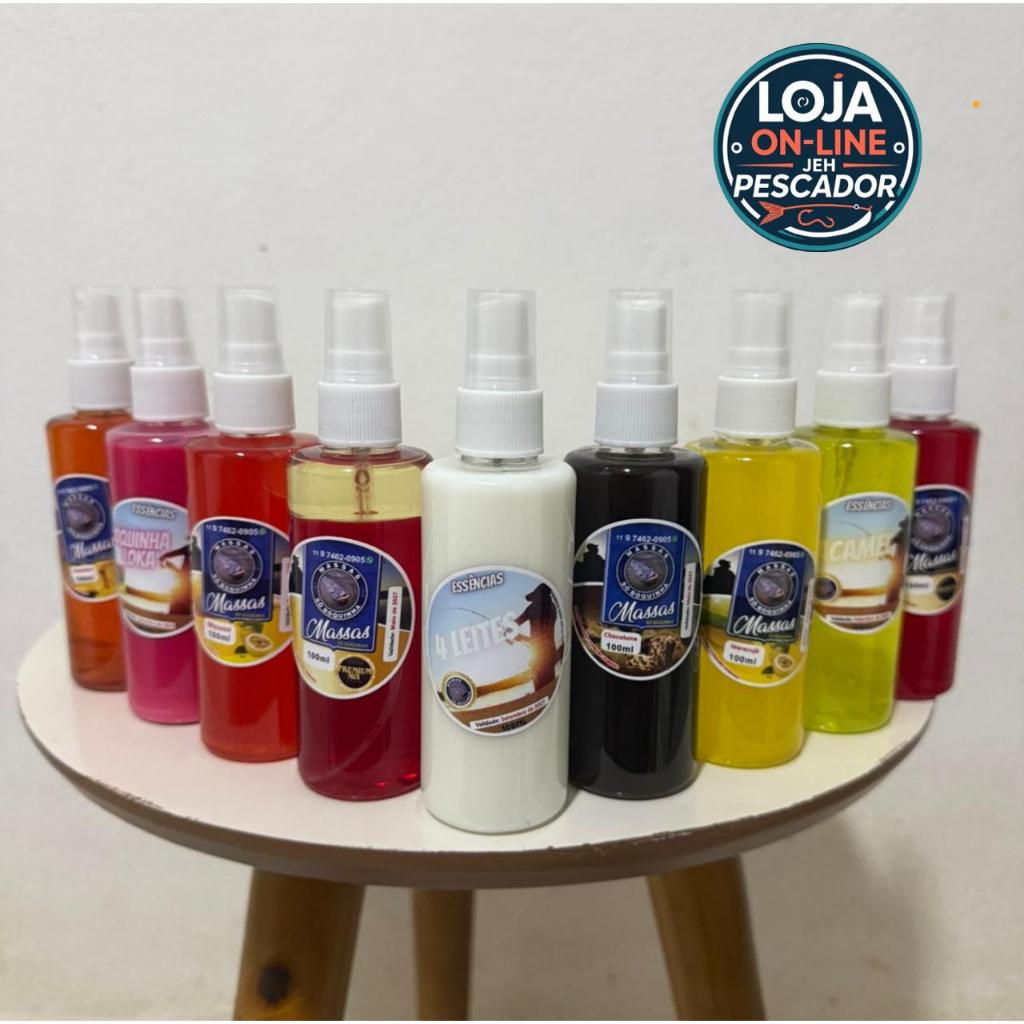 Essência Líquida Só Boquinha 100ml – Atrativo Para Massa de Pesca em Oferta na Shopee