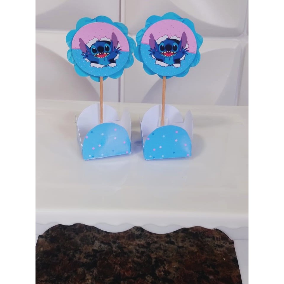 TOPINHO/FORMINHA DE DOCES PERSONALIZADOS STITCH/ANIVERSÁRIO/LEMBRANCINHA DE FESTA
