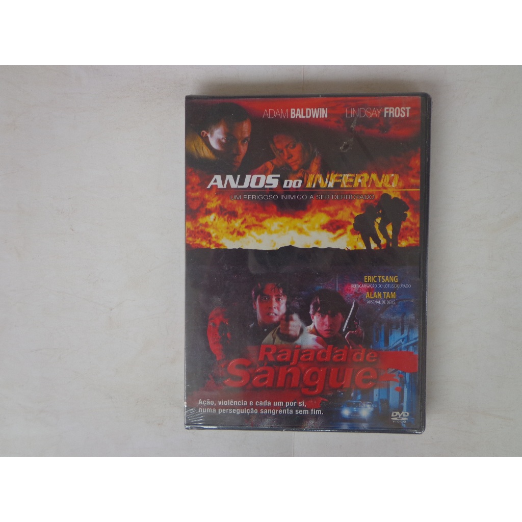 Rajada De Sangue / Anjos Do Inferno Dvd original novo