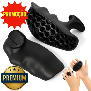 Luva de Academia Musculação Treino Hand Grip Protetor de Pegada Antiderrapante Halteres B…