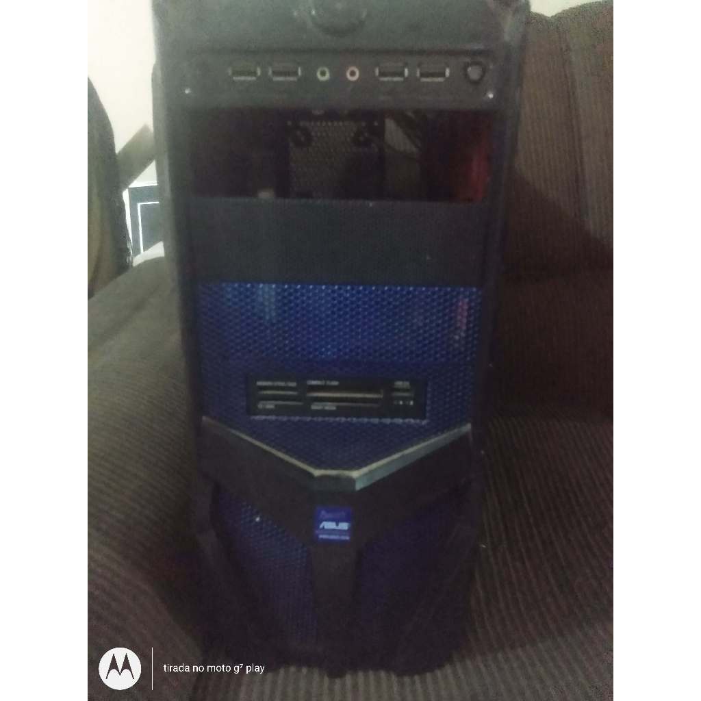 gabinete gamer vazio asus sem fonte usado bom estado leia anuncio
