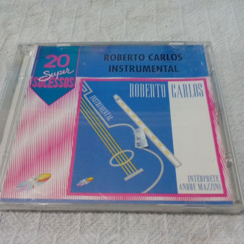CD Roberto Carlos Instrumental  20 sucessos