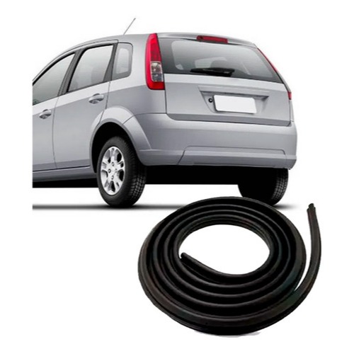 Borracha De Vedação Porta Malas Fiesta Hatch Sedan 2002 até 2013
