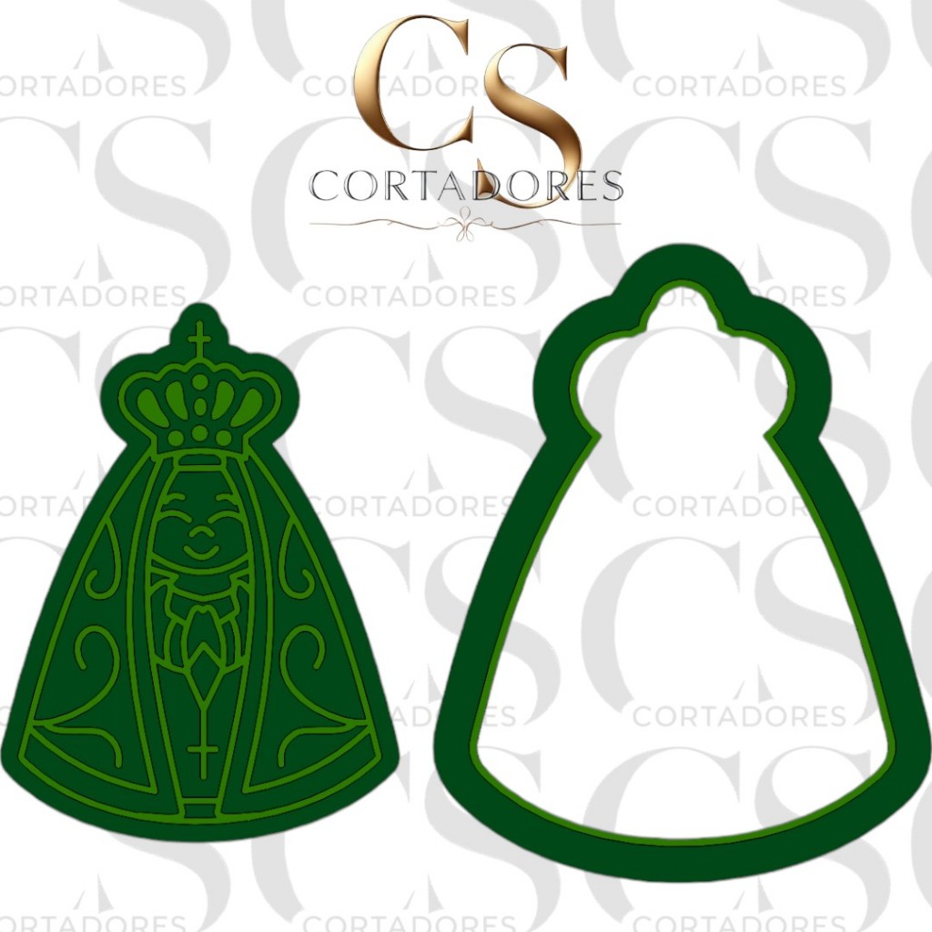 💙🙏 Cortador e Marcador Nossa Senhora Aparecida | Tema Religioso e Devocional