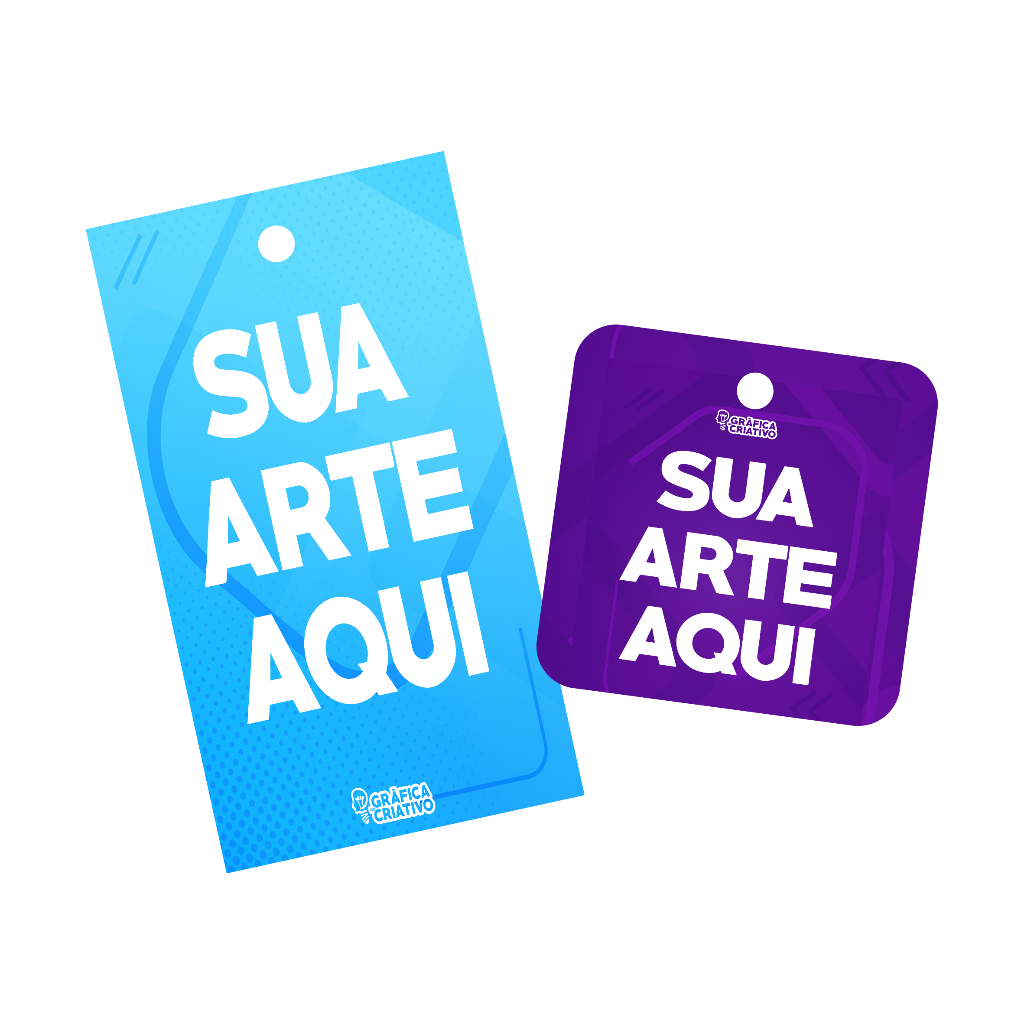 Tag Personalizada - 60 e 100und em Oferta na Shopee